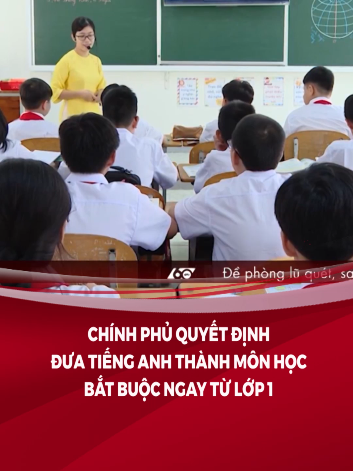 Chính phủ quyết định đưa tiếng ANh thành môn học bắt buộc ngay từ lớp 1 #HTV #HTVC #truyenhinhHTVC #HTVCnews #HTVCtintuc #tiktoknews #tinnong #60giay