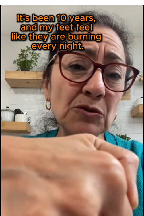 It's been 10 years, and my feet feel like they are burning every night.#nervepainrelief #tiktokshop #nervepain #neuropathy #nerve 