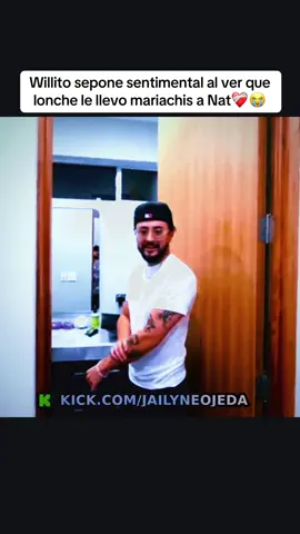Willito sepone sentimental al ver que lonche le llevo mariachis a Nat❤️‍🩹😭#willito #jaylineojeda #lonche #fyp 