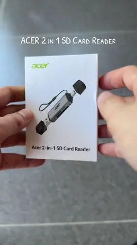 ACER 2 in 1 Card Reader #acer #cardreader #2in1sdcardreader #musthave #bestproducts 