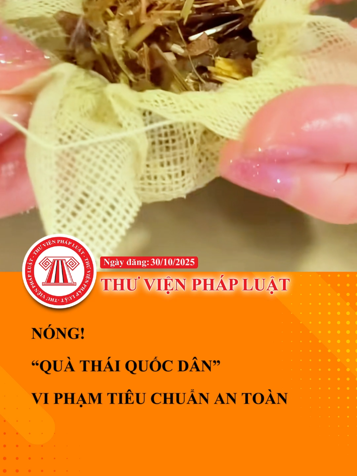 Nóng! “QUÀ THÁI QUỐC DÂN” bị phát hiện nhiễm vi khuẩn nguy hiểm #TVPL#ThuVienPhapLuat#LearnOnTikTok#hoccungtiktok