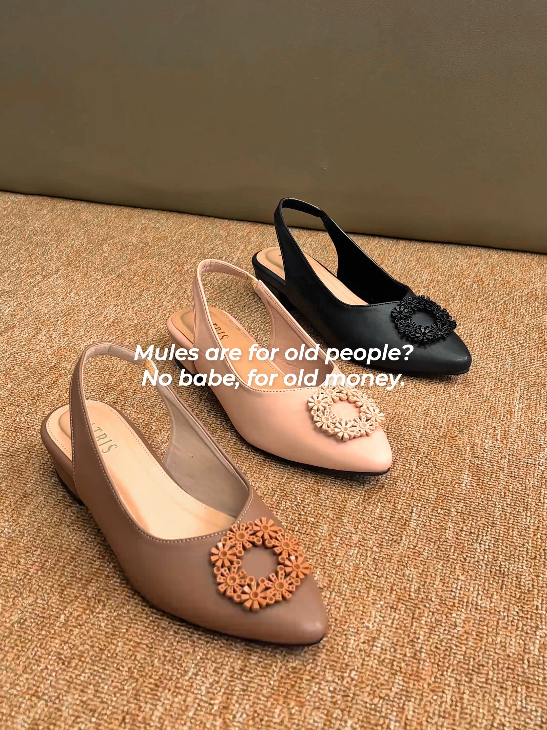 They said mules are old… I said, old money, especially these LAVENIA heels 💅 #Patris #PTRS #PatrisOfficial #PatrisOfficialShop #MelangkahBersamaPatris #BloomFromTheBasic #Timeless #PatrisComfort #Bag #BagObsession #MinimalChic #TasWanita #SepatuWanita #SandalWanita #SandalPatris #SendalWanita #SepatuPatris #SepatuKantorWanita #HeelsWanita #WibGajianSale #Payday #PaydaySale #FYPシ゚Viral