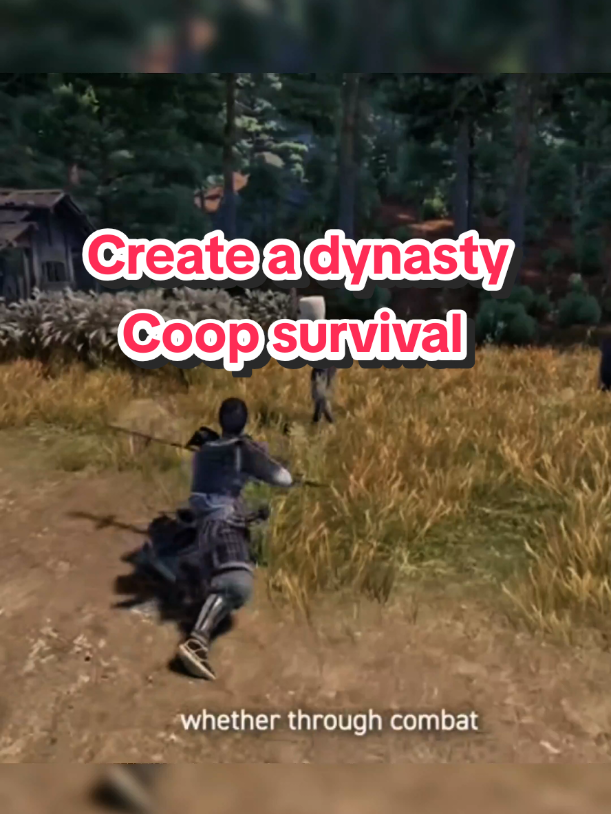 Sengoku Dynasty lets you and up to 4 friends build, craft, and survive together in feudal Japan. On PC & Consoles  #gaming #tiktokgaming #coopgame 