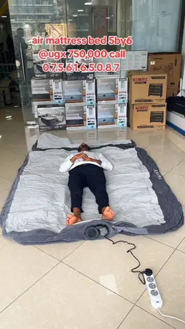 air mattress bed 5by6 @ugx 750,000 call 0.7.5.6.1.6.5.0.8.7 for order or delivery #treanding #airmattress #flyppppppppppppppppppppppppppppppp #kampala_uganda🇺🇬🇺🇬🤝 #goviralforyourpage 