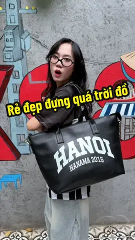 Túi tote siêu to rẻ đẹp đựng được quá trời là đồ #tuixachnu #hanama #tuixachtay #tuixach #tuihanama 
