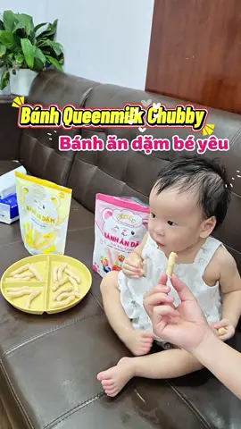 Bánh ăn dặm bé nhà mình yêu thích nè #ăndamcungchubby #banhandamchubby #banhandam #andam #andamcungbe 