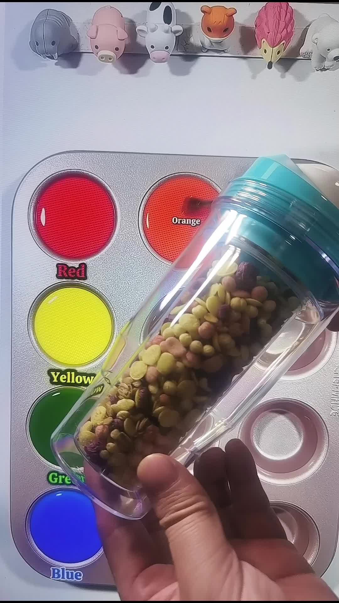 Portable Plastic Breakfast Bowl, No Spoon Needed Design, Perfect for Cereal & Milk, Quick Meal Solution, Ideal Christmas Gift! #healthysnacks #lunchboxideas #breakfastmealprep #kitchenmusthave #lunchables #cuisinarticecreammaker #kidsmeal #backtoschoolbreakfast #lunchcontainers #crockpotsoup