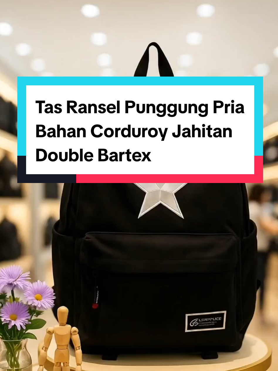 Tas Punggung Berbahan corduroy ini adalah pilihan sempurna untuk anda yang mengikuti tren terkini. Desain minimalis tapi tetap stylish. tas ini cocok untuk berbagai aktivitas seperti kuliah,kerja bahkan jalan-jalan santai bareng teman. Fitur utama Tas Ransel Pria corduroy: ✅Bahan corduroy premium: dengan jahitan double bartex memberikan kesan mewah dan nyaman digunakan. ✅Kapasitas Luas: Dilengkapi dengan ruang utama yang luas untuk laptop,buku atau barang sehari-hari serta kantong tambahan untuk penyimpanan ekstra. ✅Tali yang Adjustable: Mudah diatur sesuai kenyamanan anda ✅Desain Modern: Bordir emblem yang unik menambah kesan keren dan fashionable. ✅Pilihan Warna: Hitam & Coklat  Tas ini cocok untuk anda yang ingin tampil beda dan tetap fungsional. Miliki segera tas corduroy ini untuk melengkapi gaya anda sehari-hari. #tasranselpria #taspunggung #tascorduroy #tasranselcorduroy #corduroy 