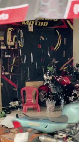 Servis gek ngamok @Pitoewolu 🔧🪛 @Damian Alvin 💨 #ninjass #2stroke 