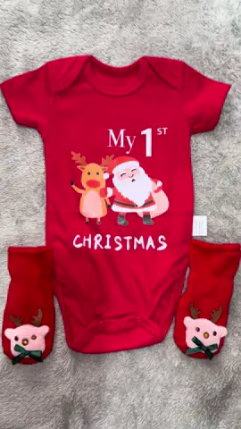 Bili na kesa maubusan kapa ng sizes  #christmasoufit #my1stchristmas #babyromper 
