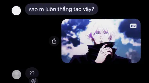 yo ái mồ #anime #animeedit #ad🐧_squad🌀 #gojousatoru #gojo 