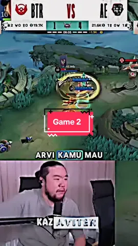 Ternyata bener kata mas ade tentang xheper || Gatotkaca dj alek kayak jaypee ☠️☠️ || GAME 2 AE VS BTR #MLBB9TH #MLBB #TerompetBangBang #mplindonesia #delwynsukamto 