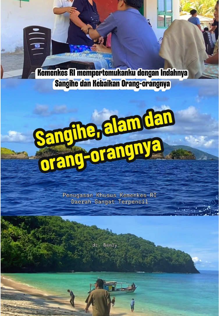 “Di tengah alam, lahir panggilan kemanusiaan.” @Kementerian Kesehatan RI @penugasankhusus_kemkes  #sangihetiktok #kemenkes #dokter #penugasankhususnusantarasehat #viral 