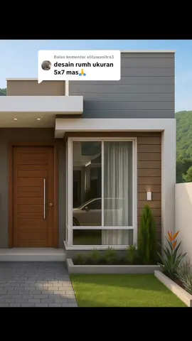 Membalas @elitawanitra3  Rumah minimalis #rumahminimalis #inspirasirumah #Home #fyp 