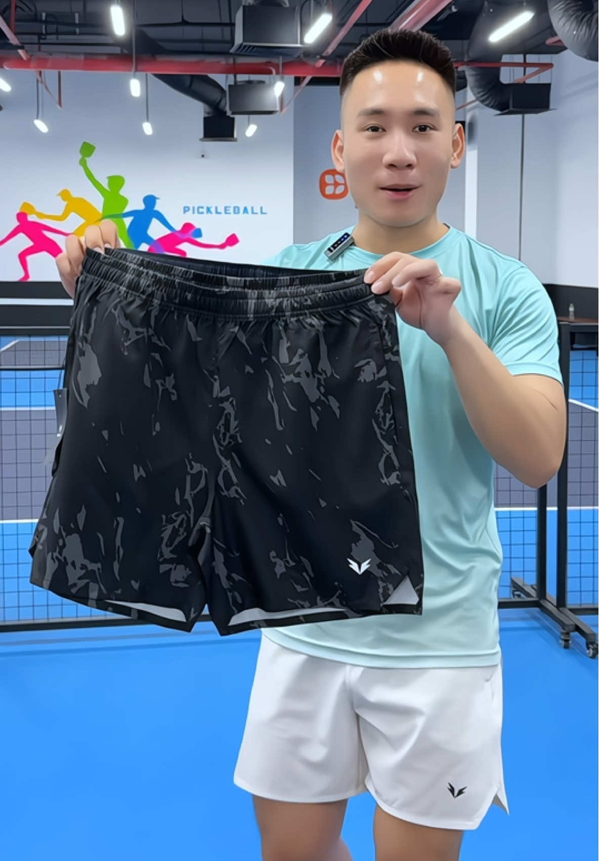Quần Short Pickleball BAZIK Wi#Taithethao 