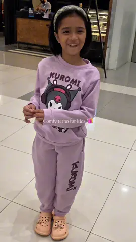 super comfy netong outfit nato for kids!! pwede din ipang gift sa mga babies natin!💓 #kuromiterno #ternoforkids #ternoset #kuromiternoforkids 