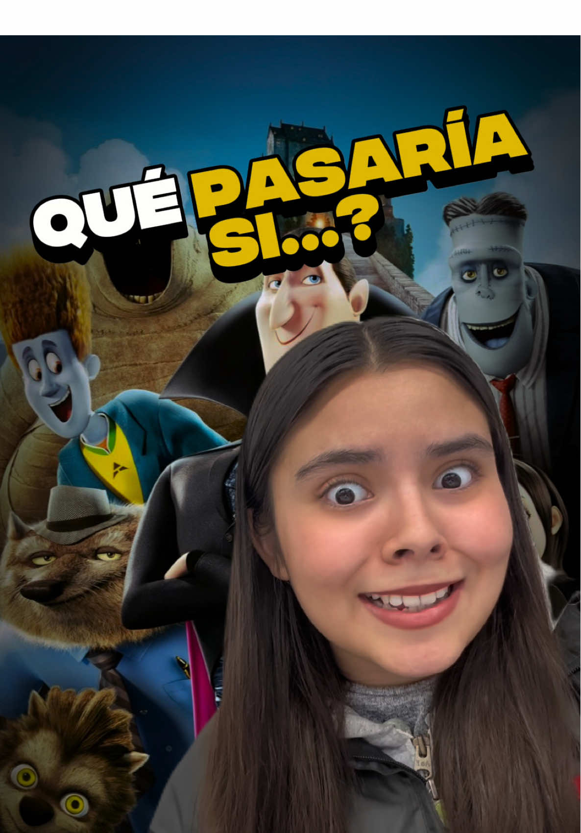 Qué pasaría si Hotel Transylvania se hiciera en liveaction? #hoteltransylvania #adamsandler #liveaction #quepasariasi #alexuca 