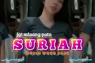 LAGU JGT MINANG PATA SURIAH #jogetviral #ambontiktok #maso 