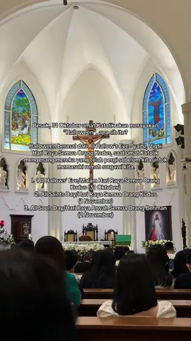 Besok Halloween☝️🎃 #halloween #katolik #catholic #katolikindonesia #fyp 