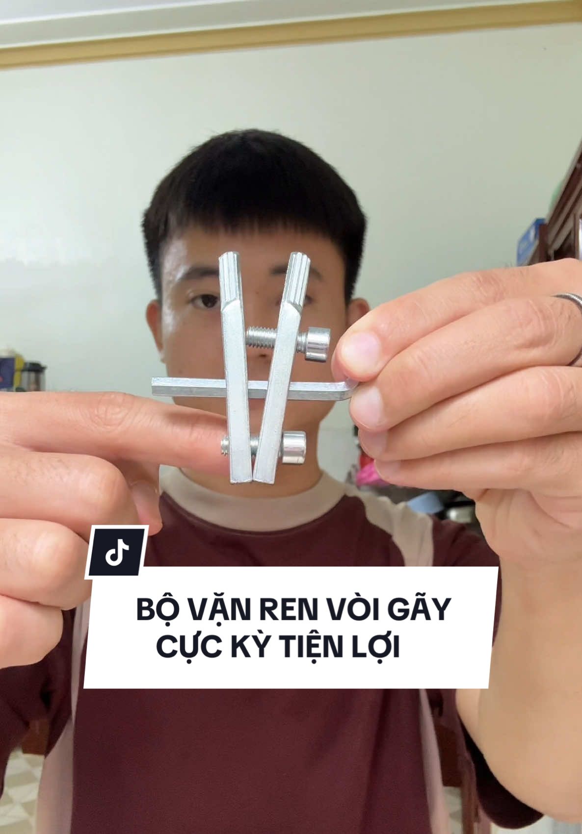 Bộ van góc vặn ren vòi gẫy cực kỳ hữu ích #vanrenvoigay #dungcuvanrenvoinuoc #suachuadiennuoc #suachuaongnuoc #cokhi 