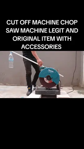 cut off machine chopsaw machine legit and original item with accessories #fyp #tools #cutoffmachine #cuttingtools #hardwaretools 