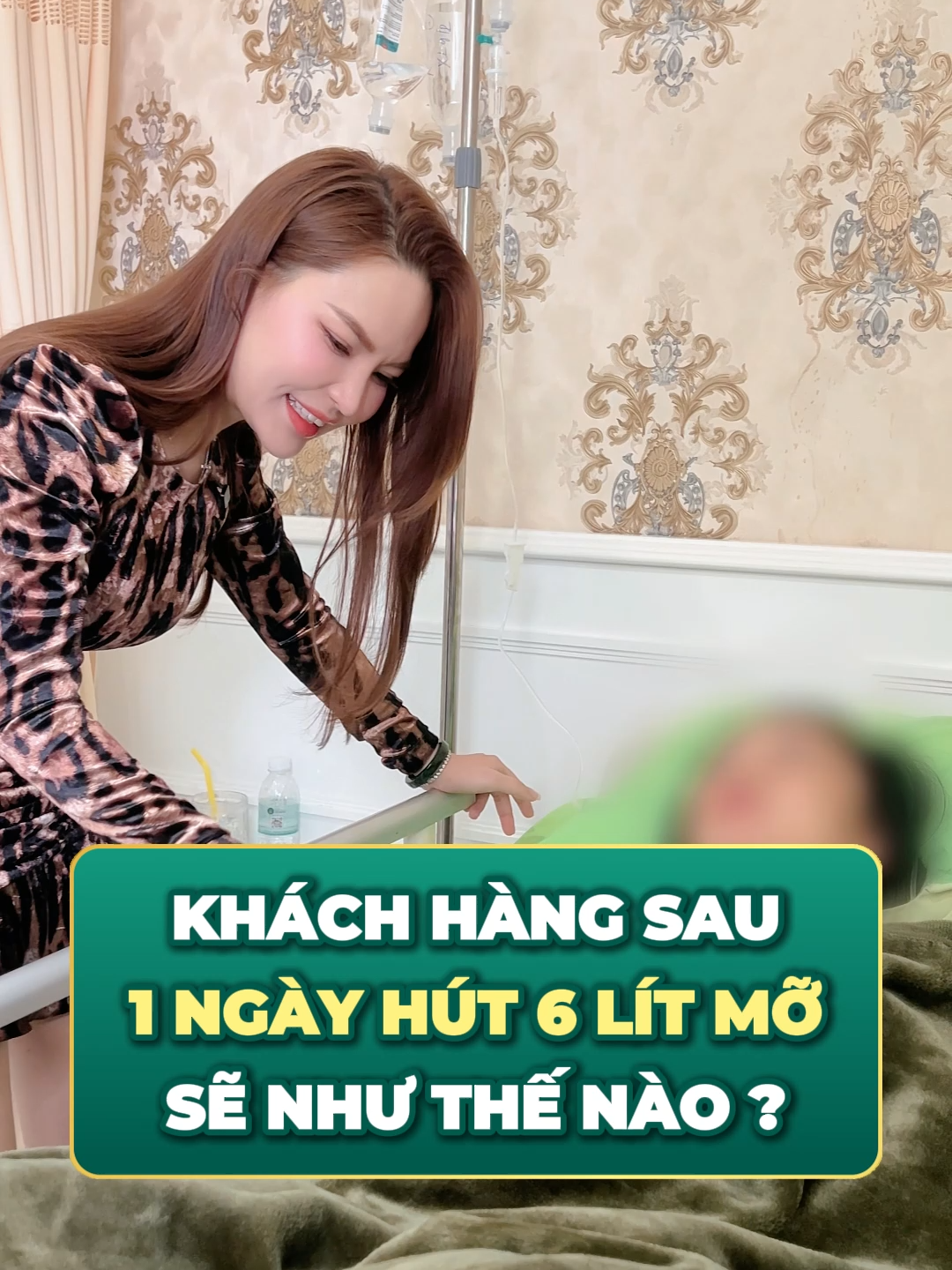 Khách hàng sau 1 ngày hút 6 lít mỡ sẽ như thế nào? #ceonhale #nhaleana #jtangelhospital #hutmo