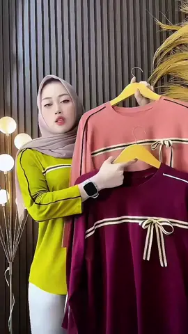 Blouse Lengan 7/8 Atasan Wanita Kekinian | Kaos Atasan Wanita #blouse #blousewanita #premium #foryou #trending 