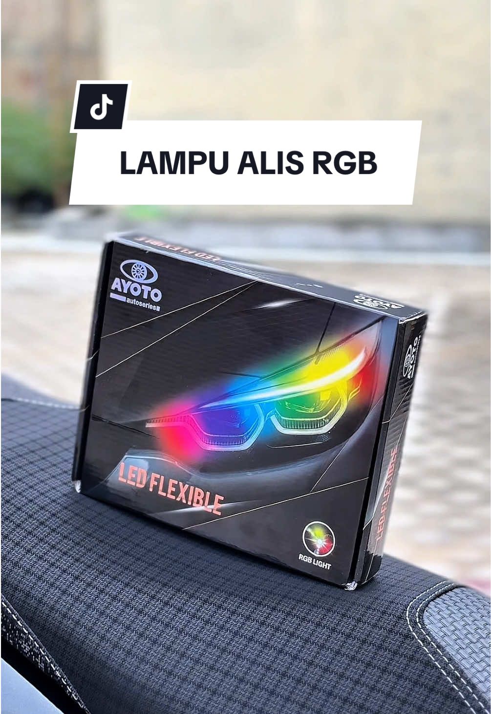 lampu alis rgb dana pelajar 🤩 #lampualisrgb #ayotoledofficial #vario #fypp #variogen2 
