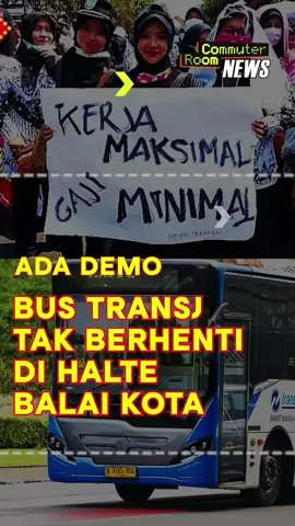 ADA DEMO! Beberapa layanan Transjakarta mengalami pengalihan rute nih! Tapi hanya sementara ya. #InfoCommuters #CommuterRoom #Jabodetabek #transjakarta 