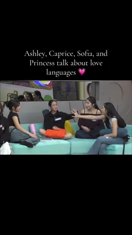 PBB Collab 2.0 Livestream Oct. 30, 2025 - Ashley, Caprice, Sofia, and Princess talk about love languages 💗 #fyp #pbbcollab #pbbcollabupdates #ashleysarmiento #Caprice 