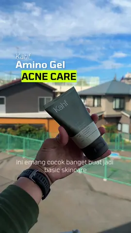 Bedah skincare Baskara bro😎 ✅Kahf Facewash AminoGel Hijau cocok bantu ngatasin masalah jerawat di kulit sensitif ✅Kahf Sunscreen Moisturizer, spf 30 PA++++ bantu lindungi kulit dari paparan sinar UV dan Bluelight BURUAN CHECK OUT DI KERANJANG KUNING🤩 #kahffacewash #kahfsunscreen #sensitiveskin #lowph #pejuangjerawat1 