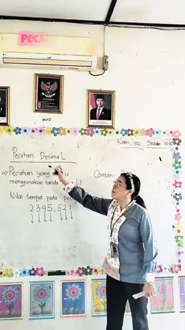 Pecahan Desimal✅ Matematika Kelas 4 Smt 1📝💟#cekgulinsaragih #gurusd #kelas4 #gurudanmurid #matematikamudah 