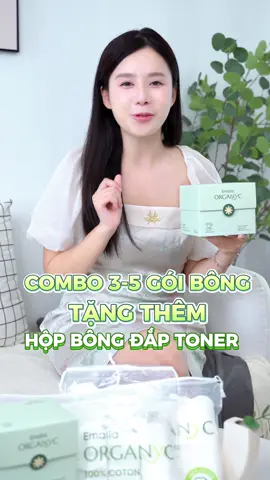 Mua bông nhận quà toner – đắp siêu đã, lời hết nấc! 😍#emaliavn #TietKiemToner #SkincareRoutine #ChamDaMoiNgay #LamDepCungEmalia 