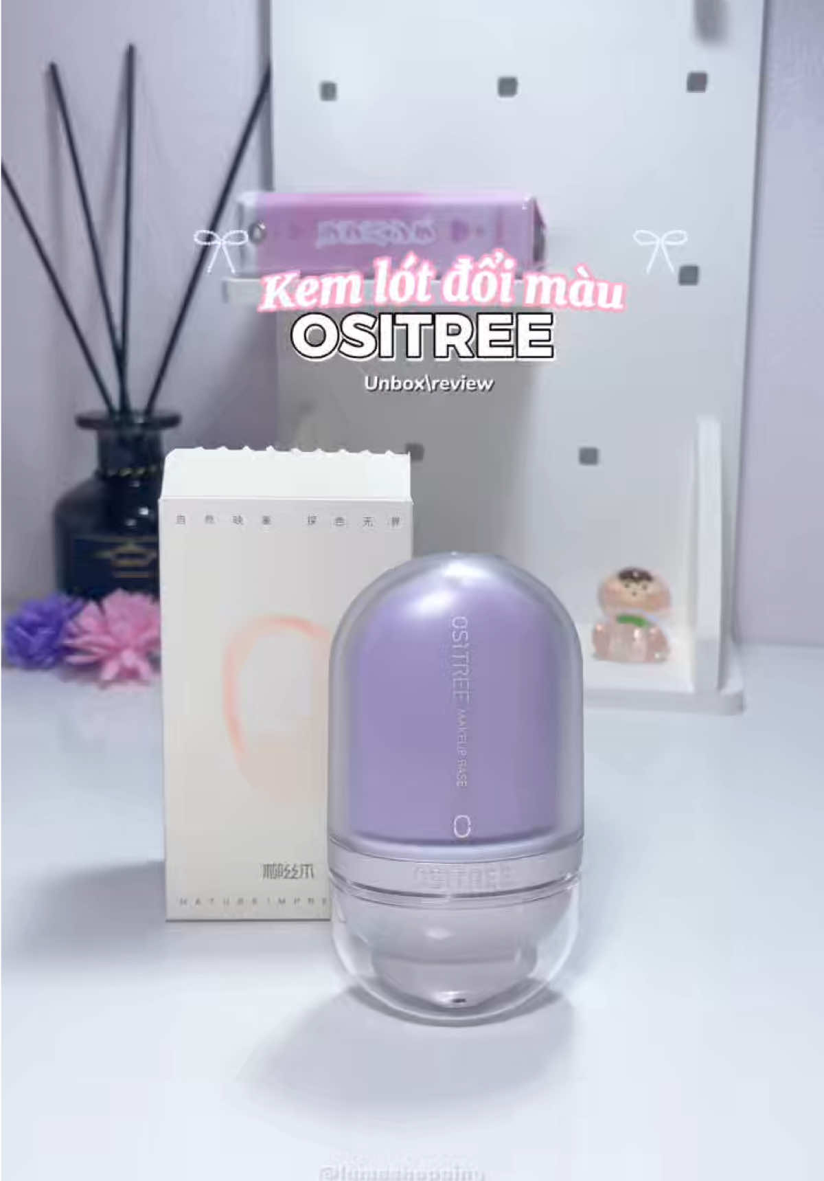 ‼️Kem lót đổi màu? Mấy bà đã thử qua chưa, chứ tui dùng là thấy ưng rùi đó 🥰 #ositree #kemlot #makeuptips #reviewlamdep #xuhuong 