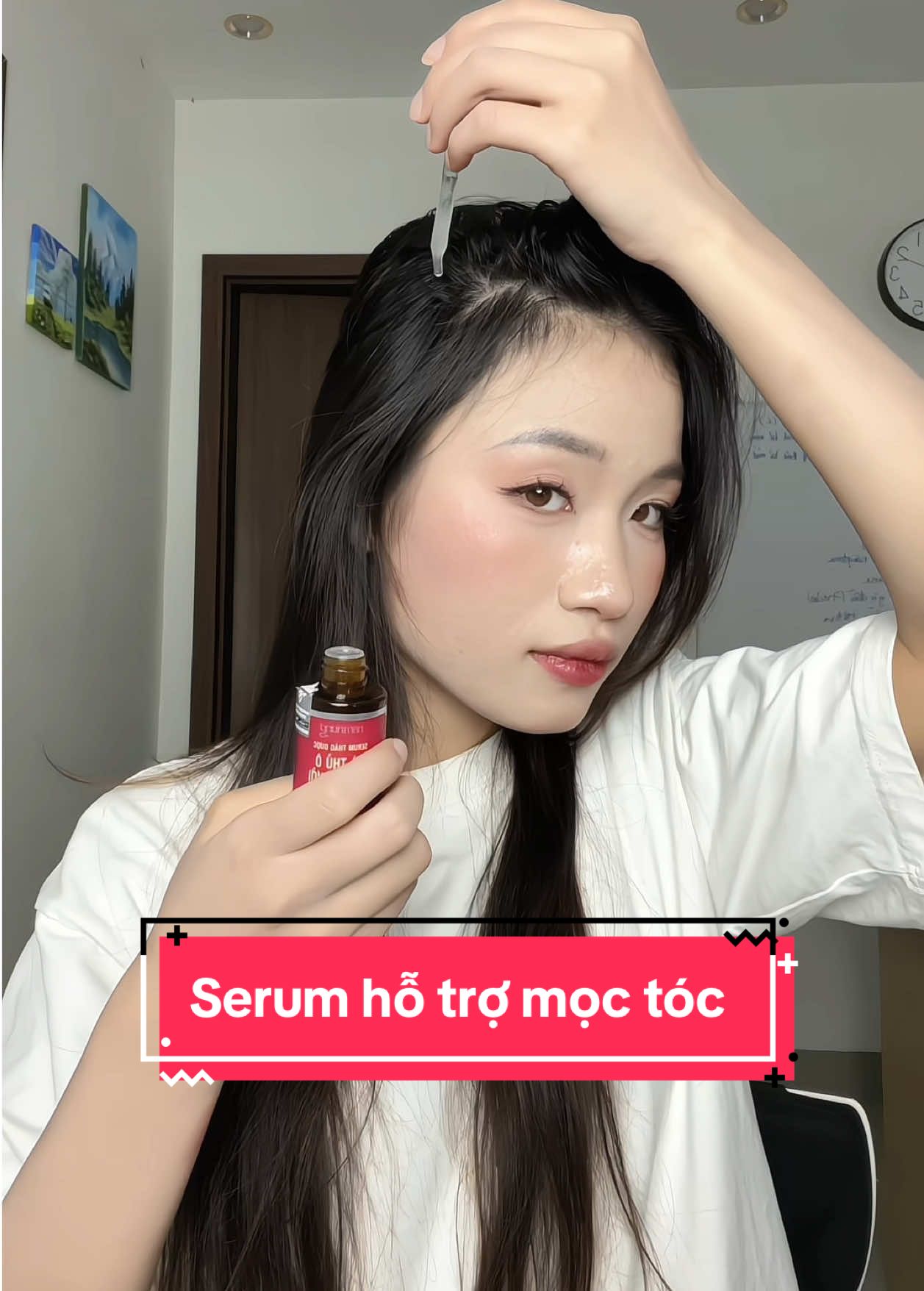 Hiệu quả phết các bà ạ #namnung #serumnamnung #serummoctoc #serumhotromoctoc #hahayho 