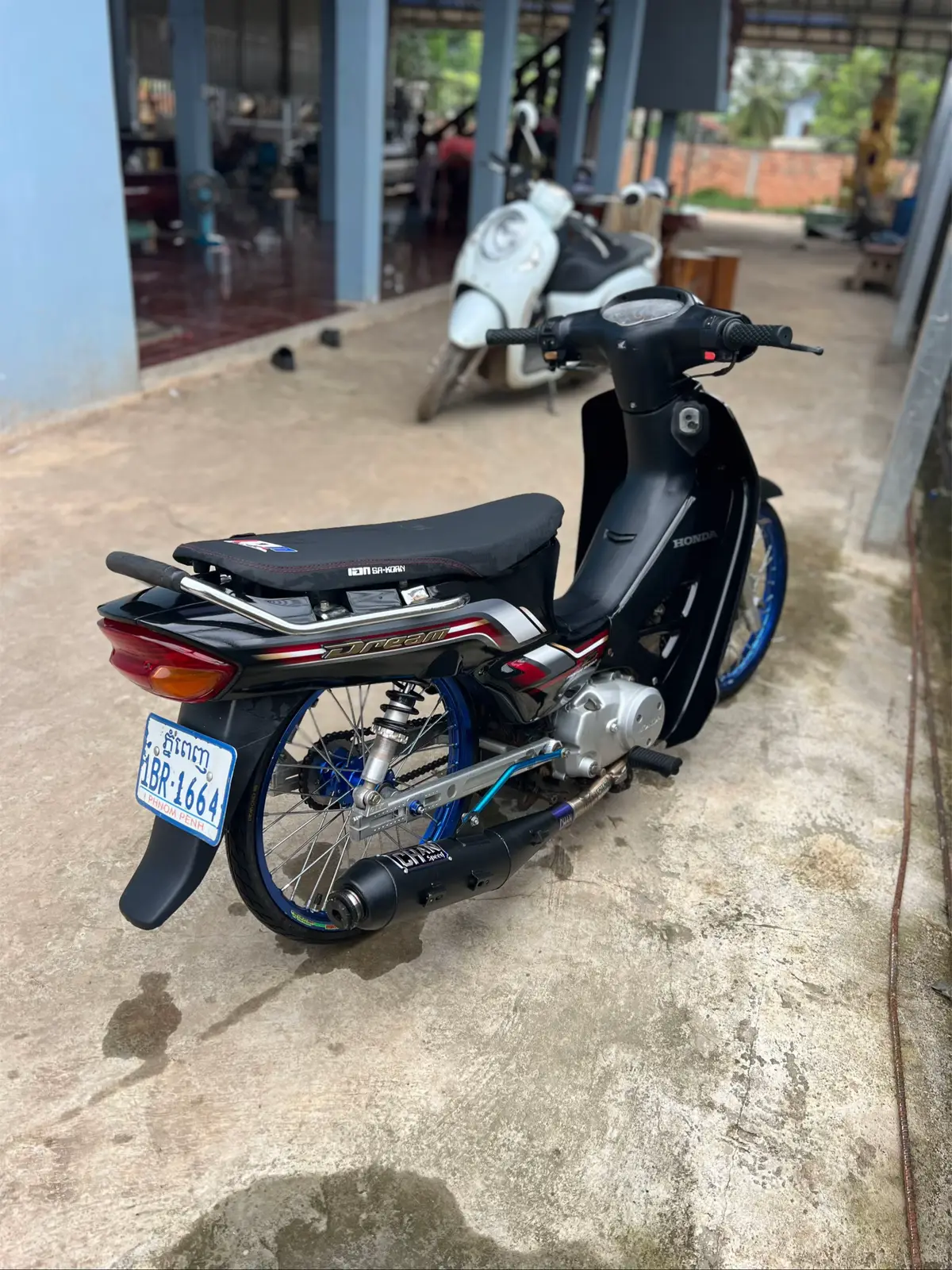 ម៉ូតូ ចាស់សុំស្គាល់ផងមេៗ 💙🫶🏻 #draem125 #ពោធិ៍សាត់ផ្ទះខ្ញុំ 