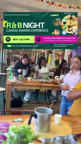THIS SATURDAY NOV1st! We are also a drop off location for donations being sent to Jamaica to support those affected by the recent hurricane Melissa, so please bring non perishables, medical supplies etc. if you are able to support at this time🙏🏿🇯🇲 . #candlemaking #donationsneeded #jamaicatiktok #connecticut 