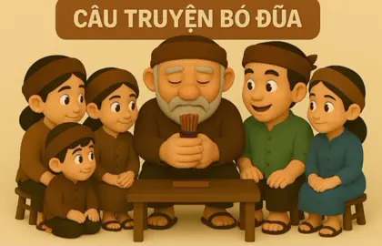 Câu truyện ngụ ngôn: Bó đũa 