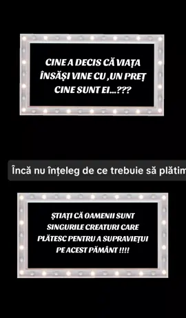 Î-ṭi vine să crezi că oamenii sunt singuri care plătesc pentru a supravieṭui PE acest pământ, problema nu este asta ,problema este cine a decís asta..???#movieclips #paranormal #flyppppviral #foryoupage #misterelevieṭii 