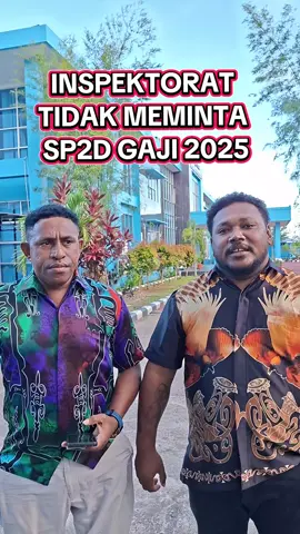 Inspektorat Tidak Pernah Meminta SP2D GAJI 2025 kpd 60 honorer yg d perikasa. Dengan Demikian Bahwa Isu SP2D gaji 2025 adalah tdk benar @Honorer.PapuaBarat  #Gub_papuabarat #Inspektoratpb #Pejuang_NIP_1002