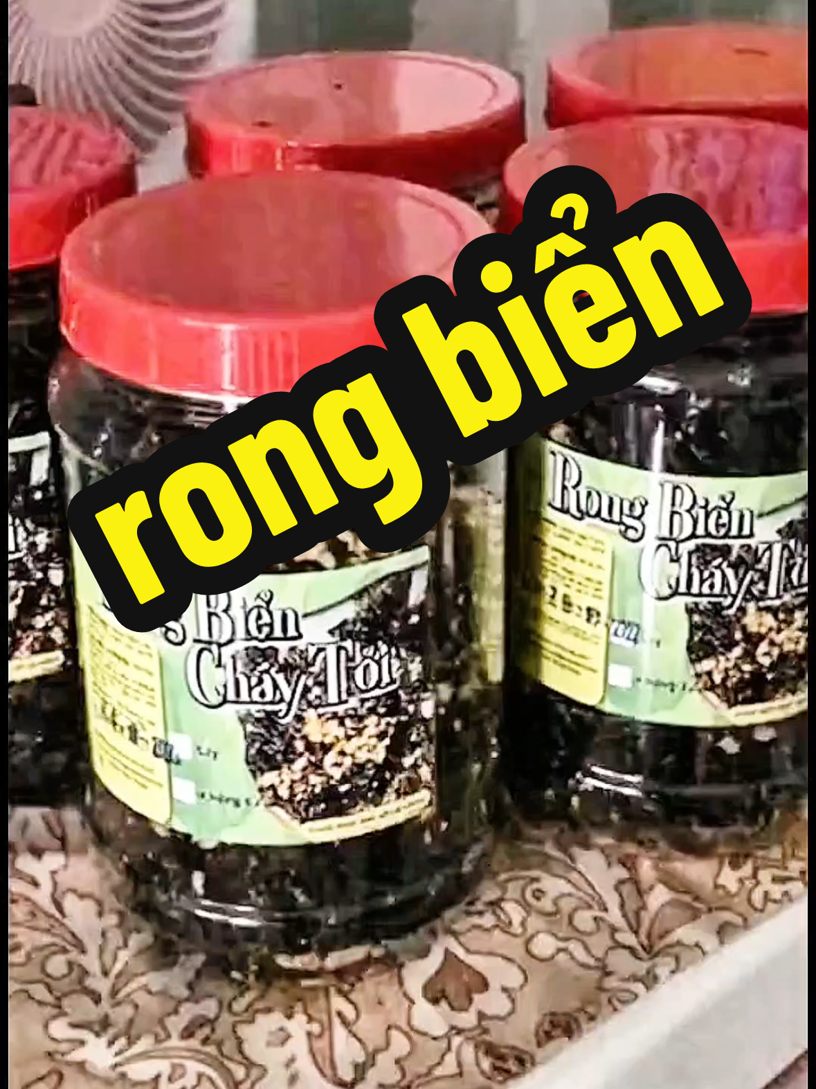 rong biển cháy tỏi #meshinba #shiba23 #rongbienchaytoi #rongbien #rongbiensayme 