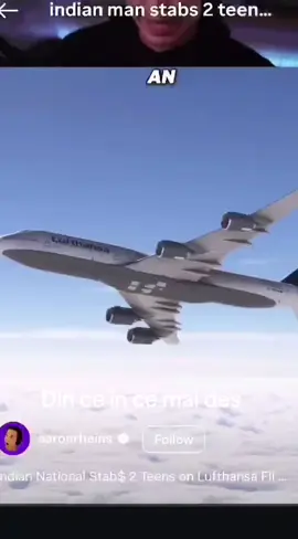 2 indieni au înjunghiat 2 copii#2025 #foryouromania #lufthansa #viral #fyp 