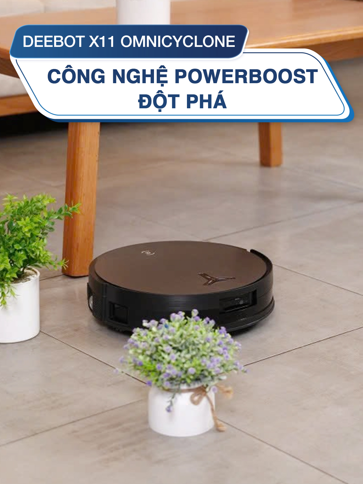 Tìm hiểu về công nghê PowerBoost đột phá trên Ecovacs Deebot X11 OmniCyclone #ECOVACSVN #DEEBOT #robothutbui #robothutbuiecovacs #EcovacsDeebotX11OmniCyclone #DeebotX11OmniCyclone #X11OmniCyclone