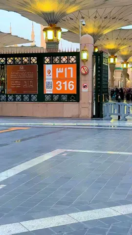 #creatorsearchinsights #foryoupage #madina gate nom 316 bab al salam is gate se bhut khoobsoorat nazara dikhta h ghumbade khizra ka masha allah ❤️❤️❤️