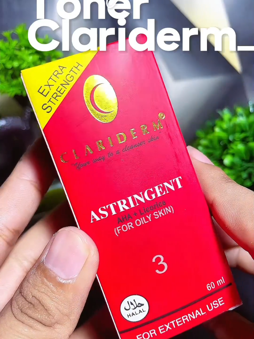 toner clariderm original philipines #flekhitambandel #tonerclariderm #fypage #skincare #kulitsehat 