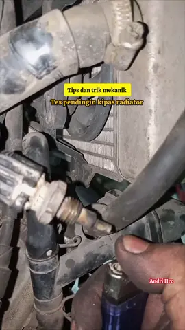Cara tes kipas pendingin radiator berfungsi dengan normal.#tutorial #otomotif 