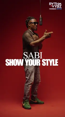 Throwback to 2012 when SABI blessed the streets with the Hit “Show Your Style” — a timeless anthem,  still bangs like it’s brand new! Performing live on Rythm and Vybz Session. @Nelsing   Watch full video on YouTube. #rythmandvybz #throwback #fyp 