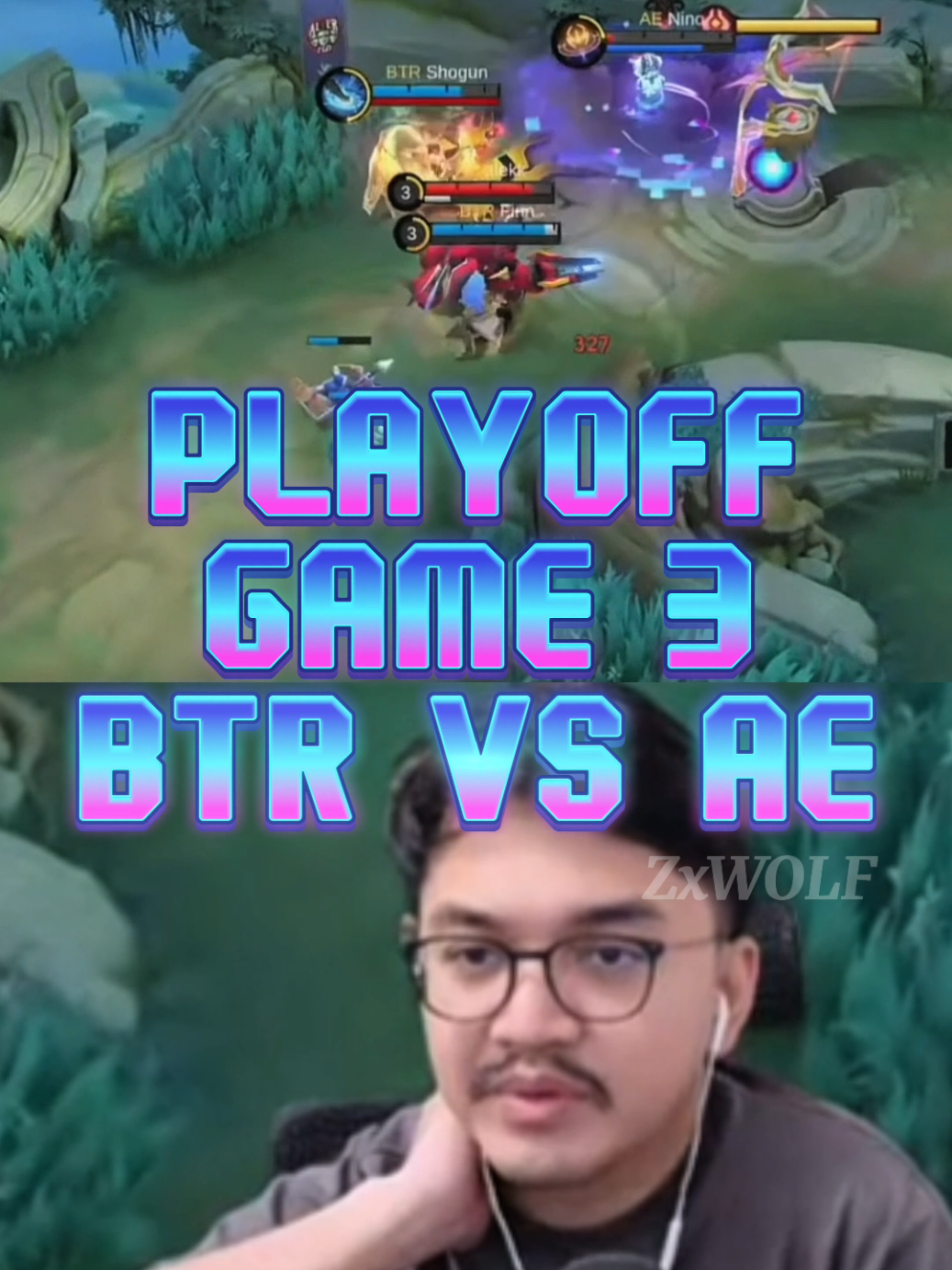 lance nael menggila | PLAYOFF GAME 3 BTR VS AE #mplindonesia #MLBB9TH #MLBB #TerompetBangBang 
