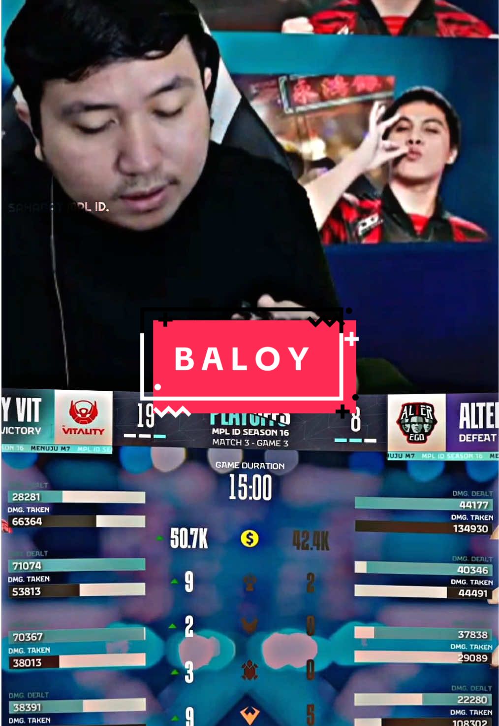 Big Rispect Baloy 🫡 Padahal lebih beras Sanji & Karltzy  #baloyskie #rrqr7 #MLBB9TH #MLBB #TerompetBangBang 