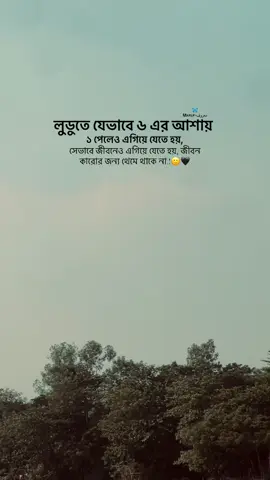 লুডুতে যেভাবে ৬ এর আশায় ১ পেলেও এগিয়ে যেতে হয়, সেভাবে জীবনেও এগিয়ে যেতে হয়, জীবন কারোর জন্য থেমে থাকে না.!🙂🖤         #foryou #fyp #viral #foryoupage #bangladesh🇧🇩 